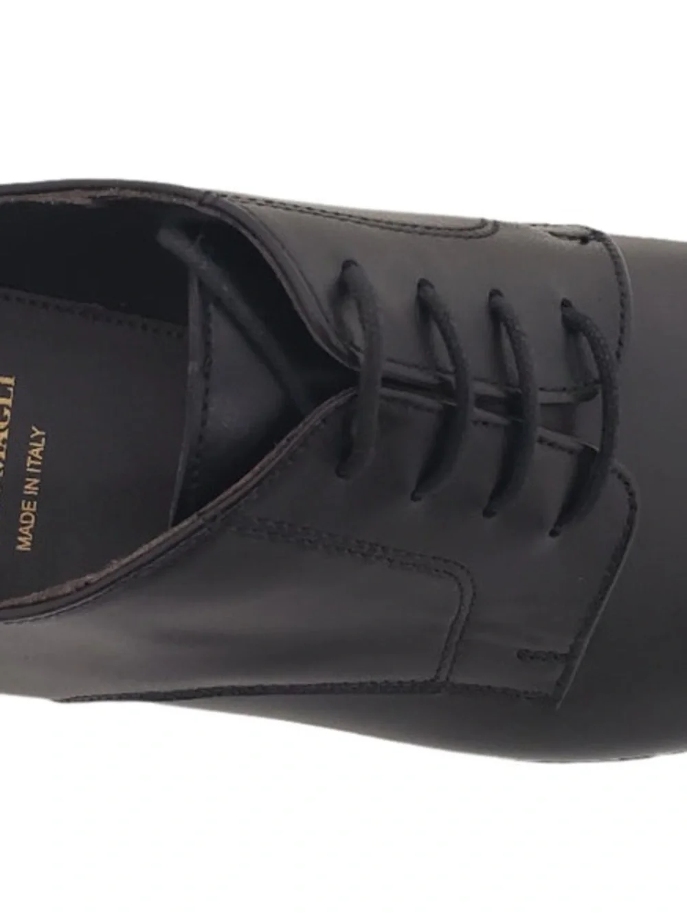 BRUNO MAGLI PELLO BLACK LEATHER LACE OXFORD/ DERNY SHOE men’s size 8.5 NWT